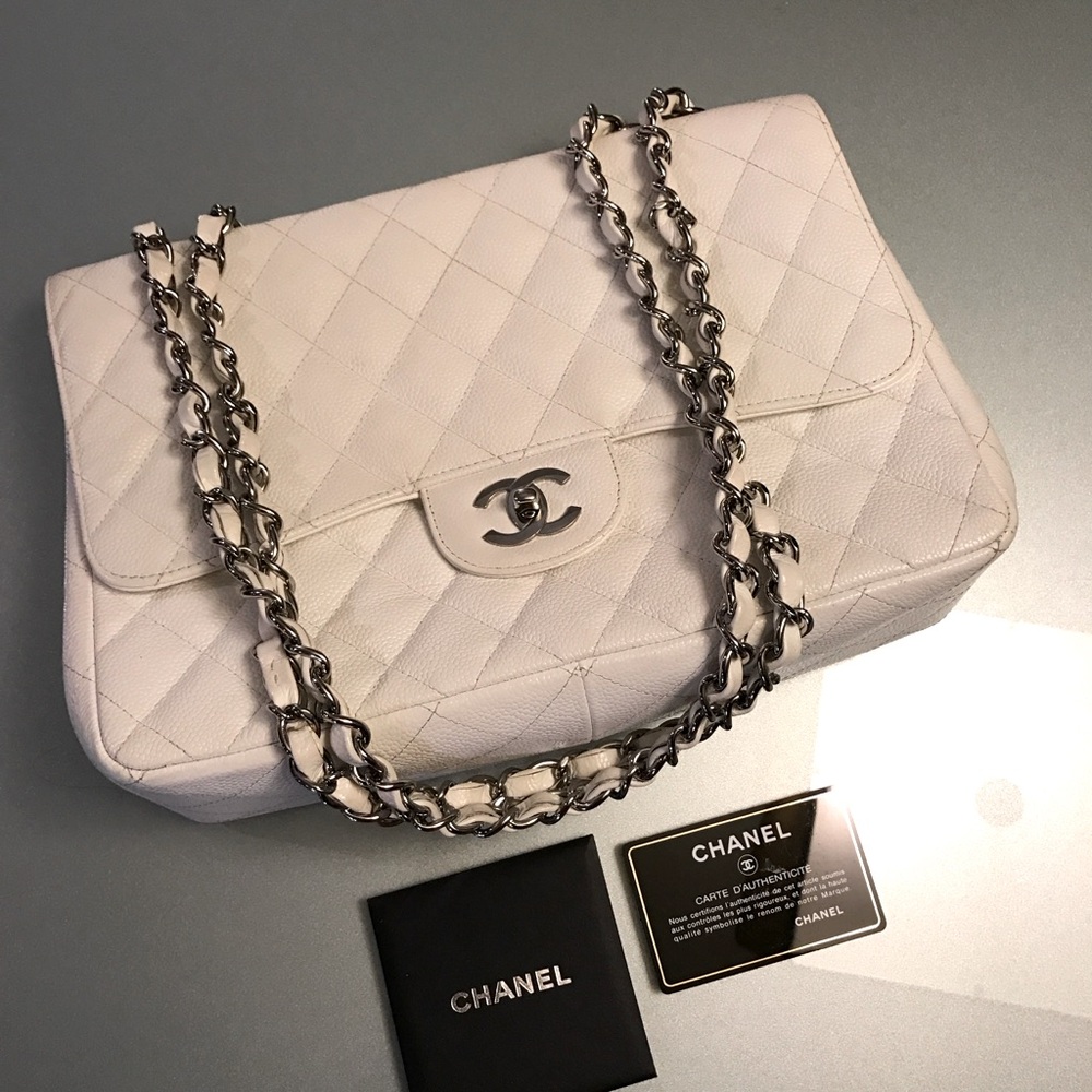 Classic Chanel single flap bag